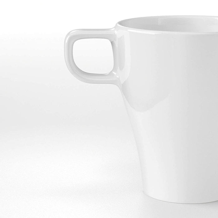 IKEA FÄRGRIK Mug, stoneware white25 cl with Mug, turquoise25 cl and Mug, dark turquoise25 cl