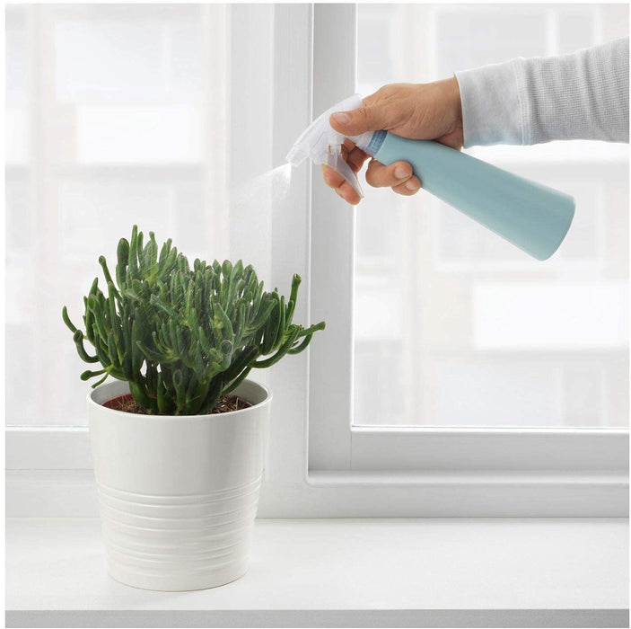 Ikea Spray bottle, white,35 cl with Microfiber cloth, 28x28 cm