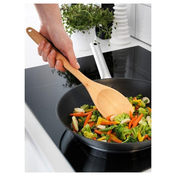 IKEA RORT Spoon, round/beech with  RÖRT Spoon, beech