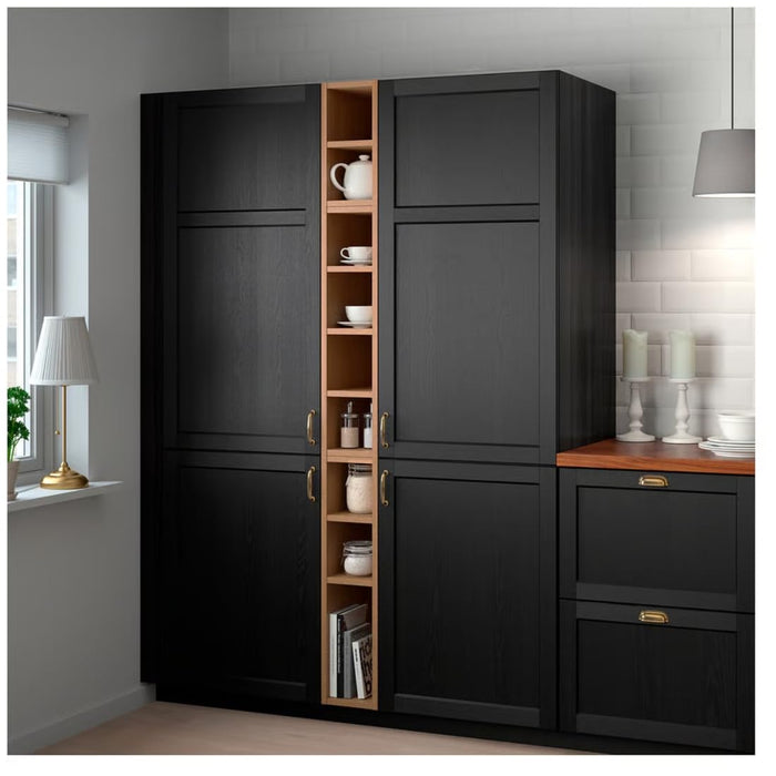 IKEA VADHOLMA Open storage, brown/stained ash