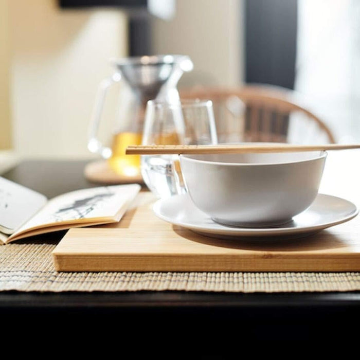 IKEA DINERA Bowl (Pack-2), beige, 14 cm and  Mug, beige, 30 cl