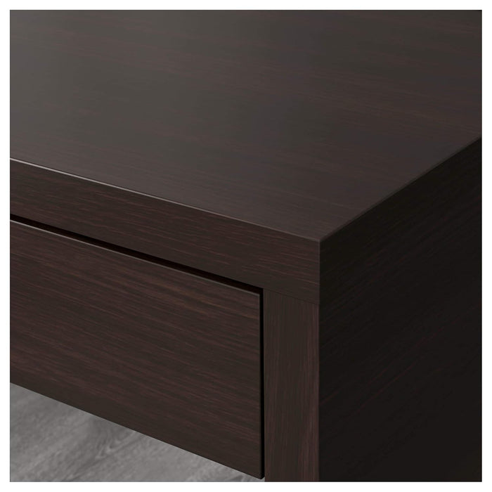 IKEA Black Study Desk Set – LED Work Lamp with Desk 73x50 cm