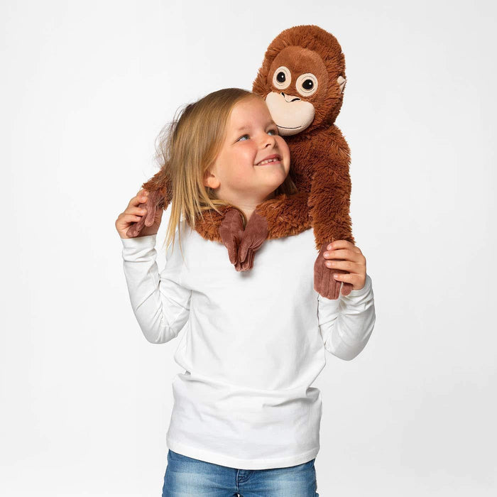 Ikea DJUNGELSKOG Soft Toy, Orangutan 66cm with Soft Toy, mini/Orangutan, 20 cm