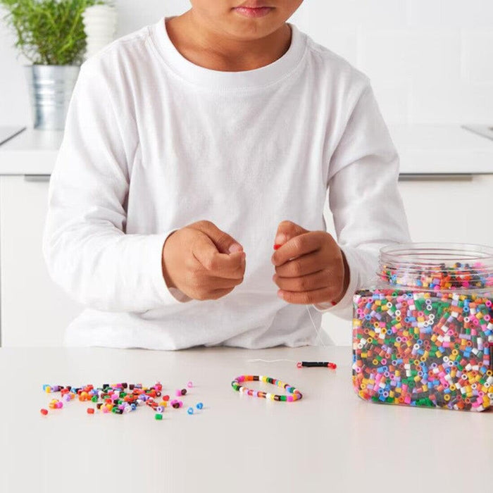 IKEA PYSSLA Beads & Bead Shapes Set (4 pcs) – Mixed Colours