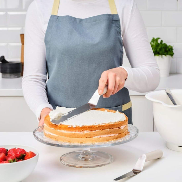 IKEA VINTER  Baking Cup, Christmas Pattern Multicolor. (Pack of 65) with LÄTTBAKAD Offset Spatula