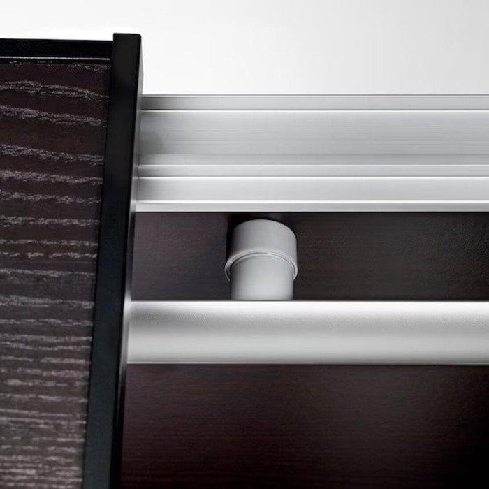 IKEA  NORRFLY LED lighting strip, aluminium-colour, 55 cm with LED lighting strip, aluminium-colour 35 cm (14)