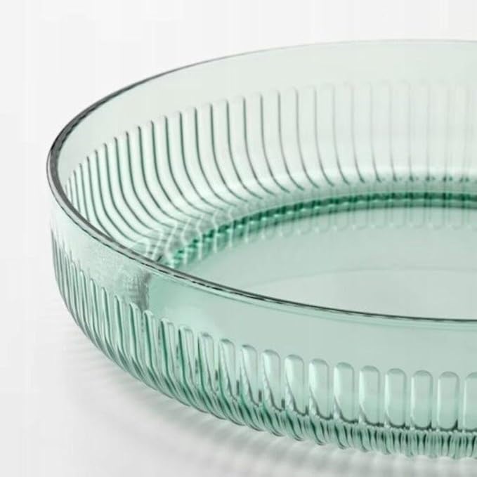 IKEA GRADVIS Decorative Bowl, 28 cm, Green with Vase, grey19 cm