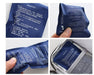 Blue cooling pack with multilingual instructions in Chinese and Japanese. Compact and portable design for storing insulin or medications at a stable temperature.-31805412866898