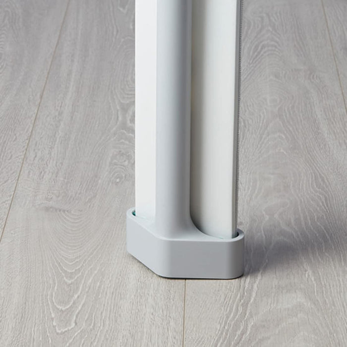 IKEA PEPPRIG Squeeze-Clean Flat mop, Grey, 12x37 cm with Microfibre pad for Flat mop, Grey, 12x37 cm