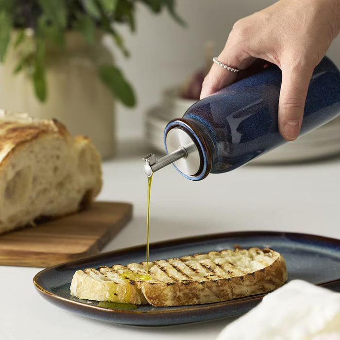 IKEA Spice Rack Set – Aspen Wood Rack with Oil/Vinegar Bottle, Squeeze Bottles & Salt & Pepper Shakers