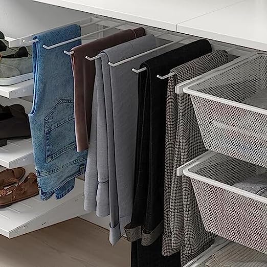 IKEA BOAXEL Trouser Hanger: The Perfect Solution for Closet Organization |  Digital Shoppy — digitalshoppy.in