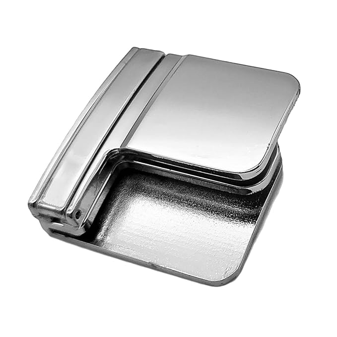 Digital Shoppy Adjustable Waist Stretch Buckle, SILVER– Unisex Belt Clip for Tightening Pants Waistband