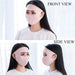 Women wearing Digital Shoppy’s silk face mask for sun protection and full coverage