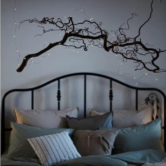 IKEA RYET LED bulb GX53,1000 lm, 11w  with LED lighting chain 40 lights, battery-operated