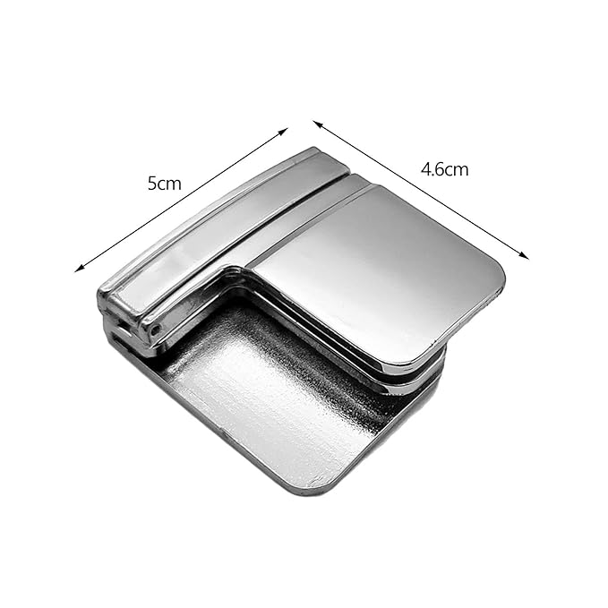 Digital Shoppy Adjustable Waist Stretch Buckle, SILVER– Unisex Belt Clip for Tightening Pants Waistband