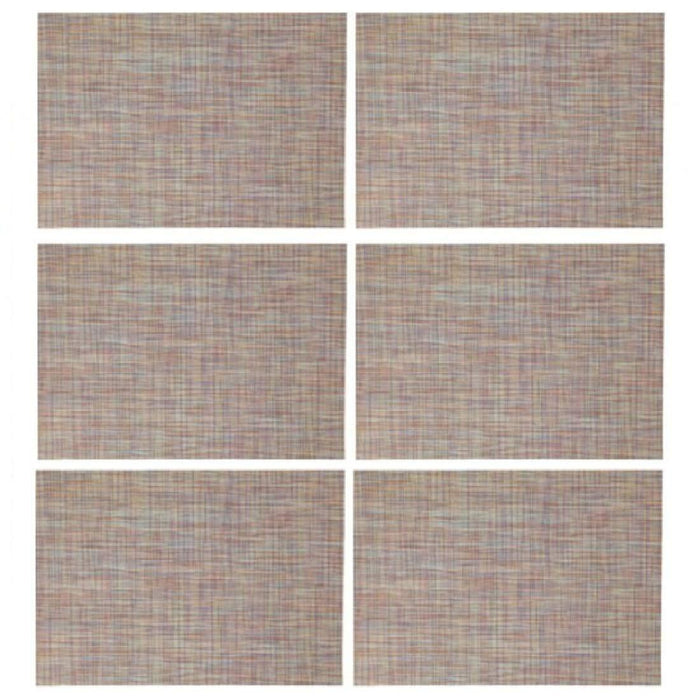 IKEA LJUVARE Table-Runner ( 1 unit ), Beige, 40x140 cm (16x55) with SNOBBIG Place Mat, 45x33 cm Pack of 6