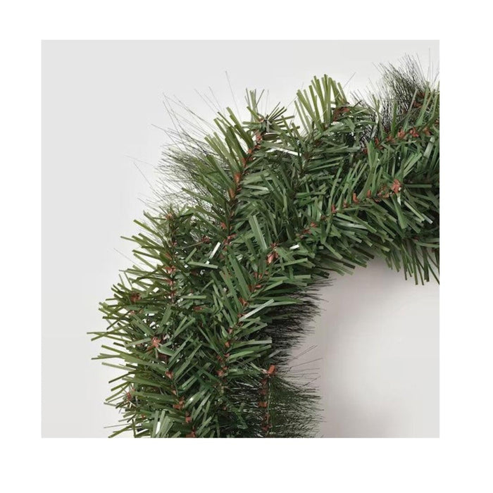 Ikea Christmas Holiday Collection Artificial Poinsettia Plants and Pine Wreath Set