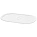 Top view of IKEA TROFAST 20x28 cm white plastic lid