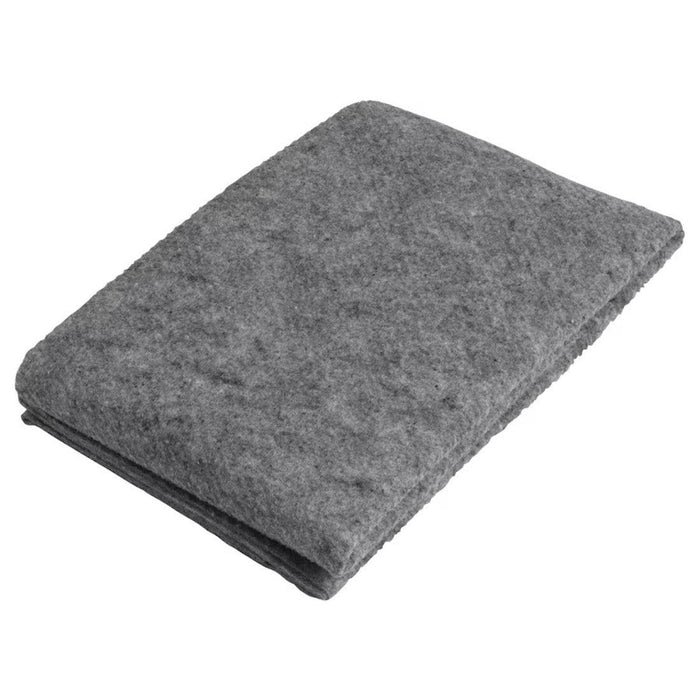 IKEA Rug, flatwoven, beige/white, 50x80 cm with  Rug underlay with anti-slip, grey, 50x80 cm