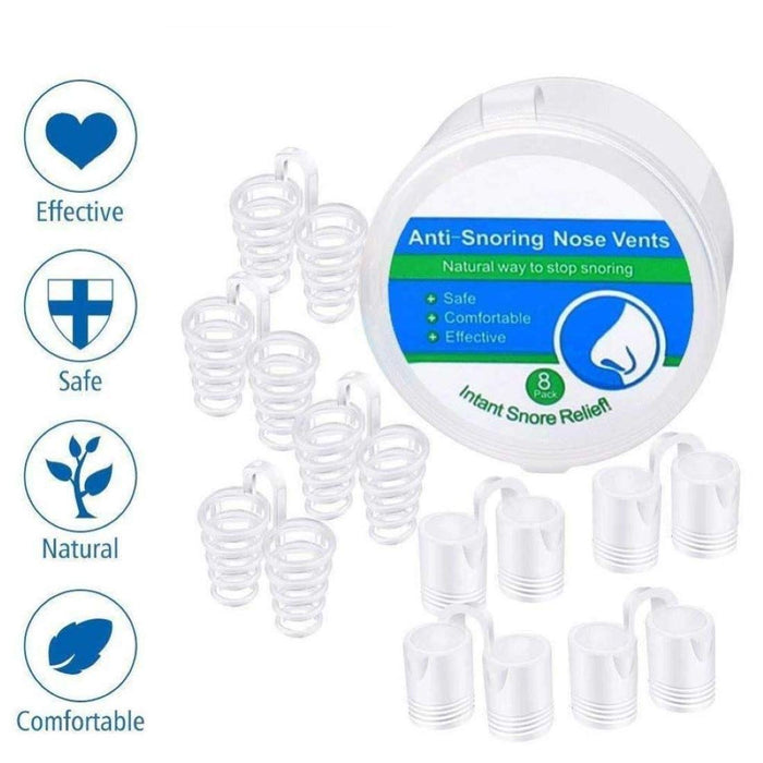 Digital Shoppy Anti Snoring Solution Devices -8 Pcs/Set.