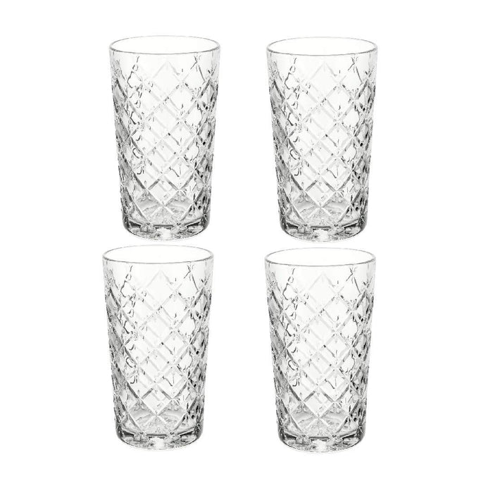 Digital Shoppy IKEA Glass, Clear Glass/Patterned, 42 cl (14 oz)