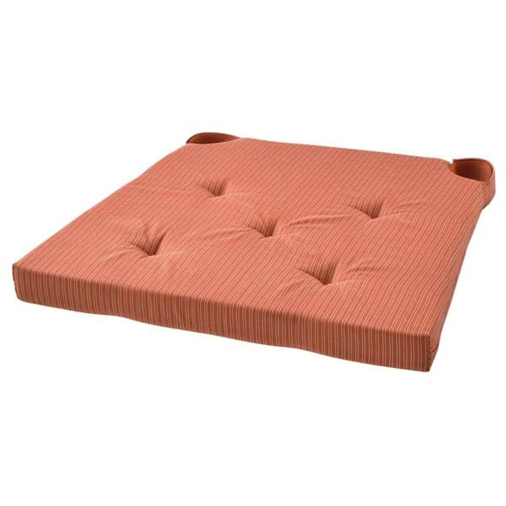 MALINDA Chair pad, dark red-brown, 16/14x15x3 - IKEA