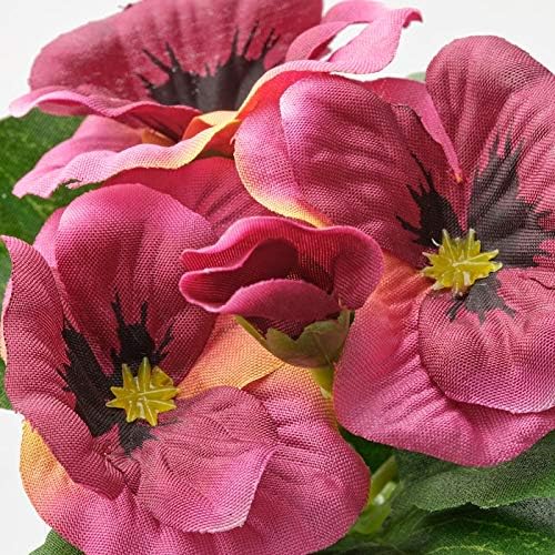 IKEA FEJKA Artificial potted plant with pot, in/outdoor Pansy, 6 cm