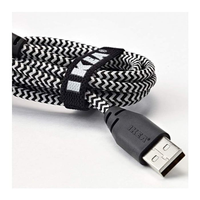 Extra-long 1.5M IKEA Micro-USB to USB cord for convenient charging and syncing
