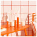 Digital Shoppy Modern home decor: Orange candle holder trio 83062990