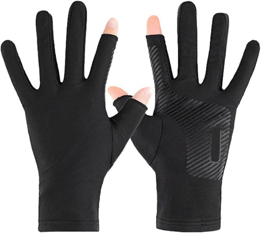 Digital Shoppy half-finger gloves – touchscreen-friendly gloves with open thumb, index, and middle fingers