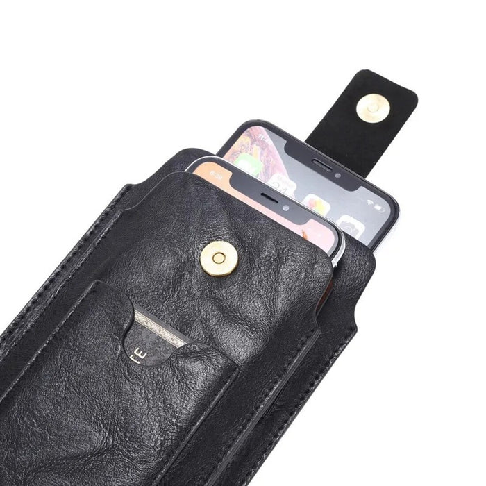 Digital Shoppy 6.5 Inch Retro Vertical Flip Pocket Phone Case