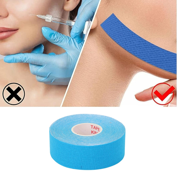 Digital Shoppy Very Hot Sale V Line Lifting Face Tape Customize Wrinkle Reducer Kinesiology Tape（2.5*5cm）
