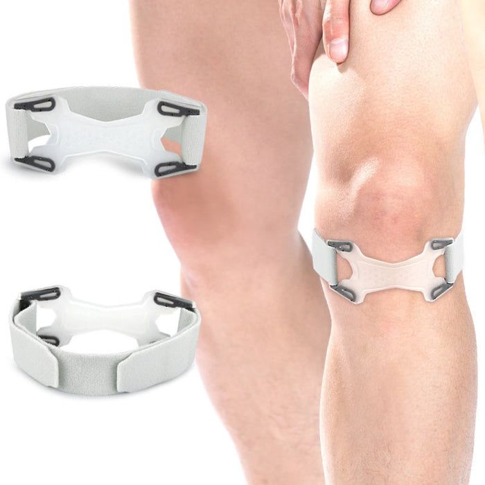 Digital Shoppy Awaken Your Feet Knee Strap Sports Compression Silicone Knee Brace for Hiking Running Basketball Camping Fitness Adjustable