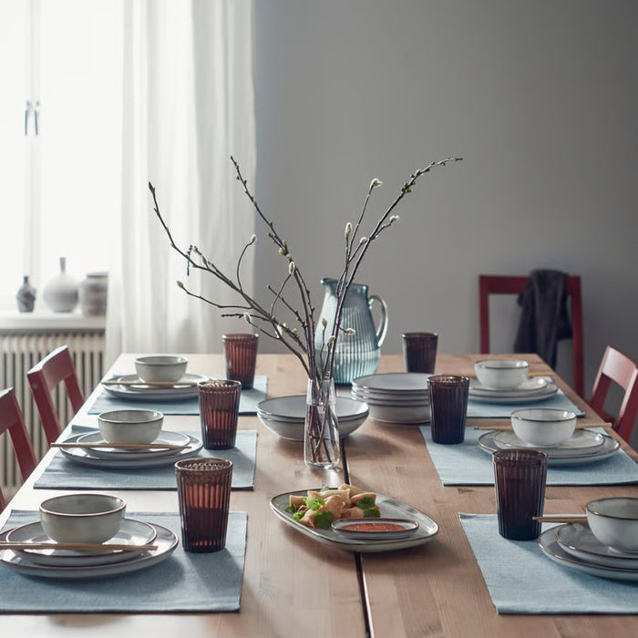 IKEA GLADELIG Bowl, grey