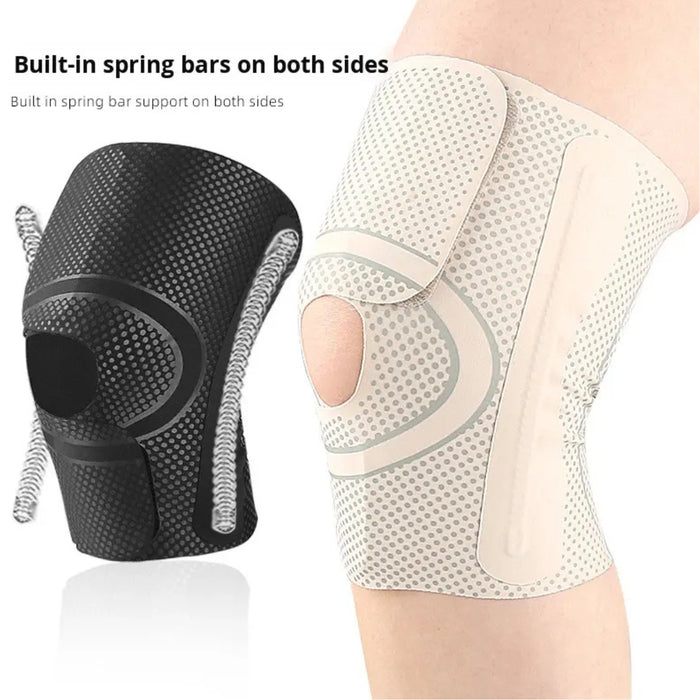 Digital Shoppy Knee Brace with Side Stabilizers Breathable Adjustable Knee Support Suitable for Men and Women Arthritis Injuries Recovery