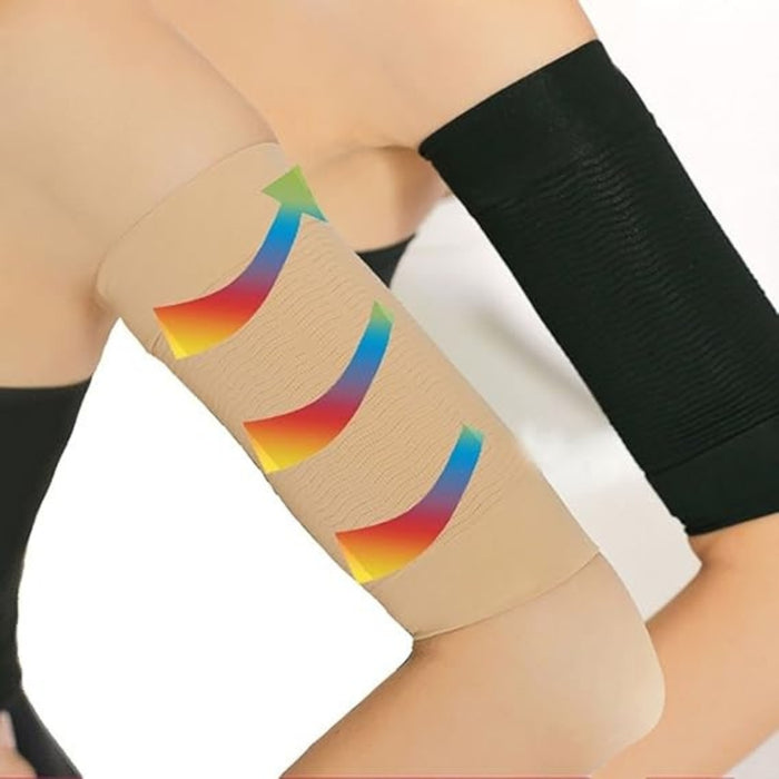Digital Shoppy 1pair Unisex Arm Slimming Compression Sleeves – Fat Burner & Shaper