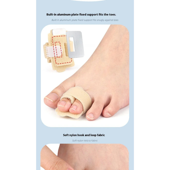 Digital Shoppy Toe Fixing Band Adjustable Aluminum Plate Stable Support Auxiliary