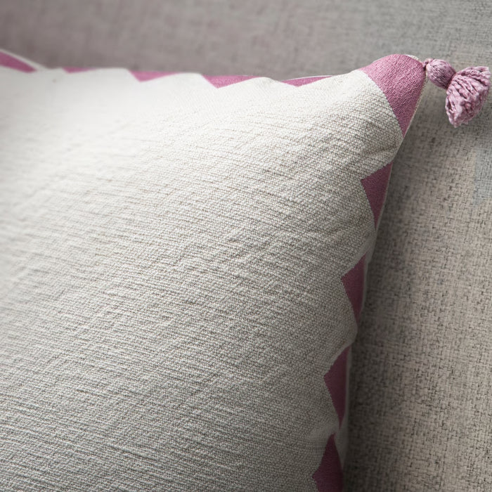 Ikea GOKVÄLLÅ Cushion Cover, White/Pink, 50x50 cm (20x20) with Washcloth, White, 30x30 cm
