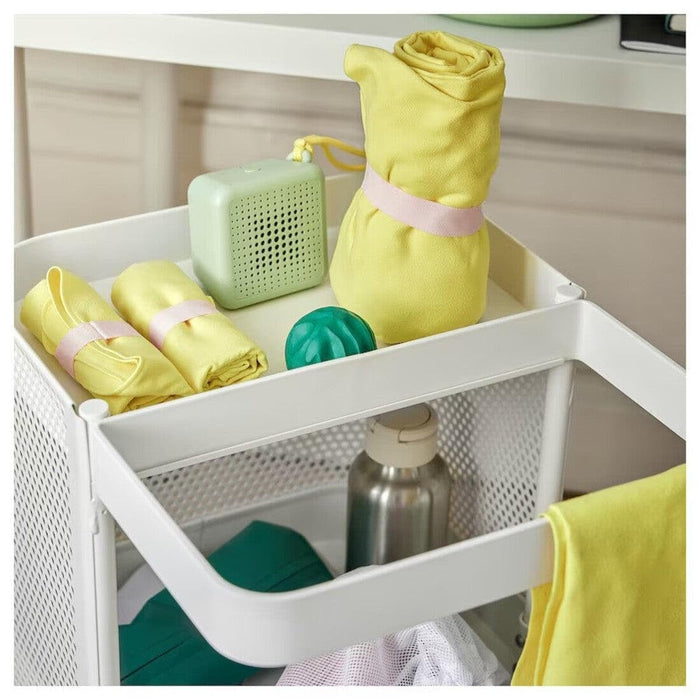 IKEA DAJLIEN Hand Towel Yellow 30x50 cm 2 Pack with DAJLIEN Bath Towel Yellow 70x140 cm