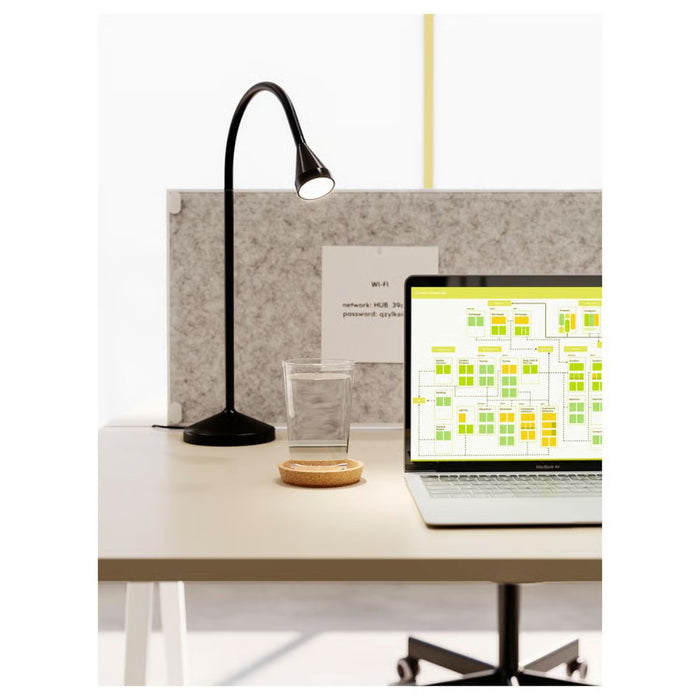 IKEA NÄVLINGE LED Lighting Set: Floor, Desk & Spotlight Lamps