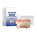 Soft Denture Reline Kit box with upper and lower dentures and sealing packet, designed for flexible, comfortable fit