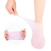 Reusable skin care socks for cracked heel treatment
