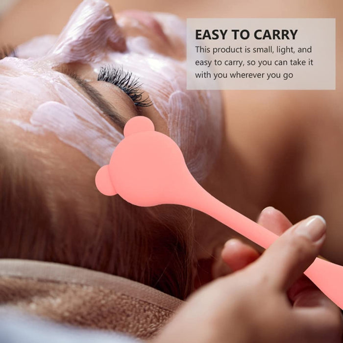 Silicone Nasal Wash Tool – Green, Double-Sided Nose Brush for Deep Cleaning, double side blades with full comb tooth protection