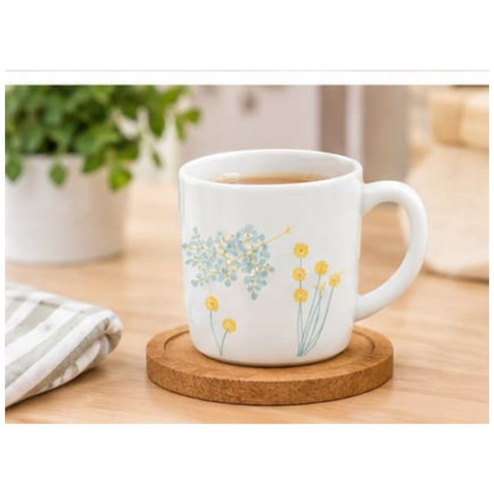 IKEA SKRANTARNA Cup, Floral Pattern 18 cl (6 oz), 6 Pack — Everyday Charm | Tea & Coffee Mugs