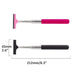 Digital Shoppy mirror wiper – black and pink razors with 65 mm blade width and 212 mm total length