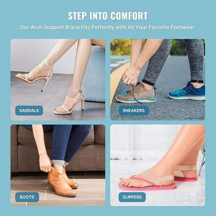 Digital Shoppy 1 pair Arch Support Sleeves — Plantar Fasciitis Relief | Foot Pain & Comfort