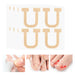 Digital Shoppy U‑shape adhesive strips beige sheet with application demo lifting toenail edges