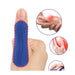 Breathable thumb support patch preventing sweat and irritation during use