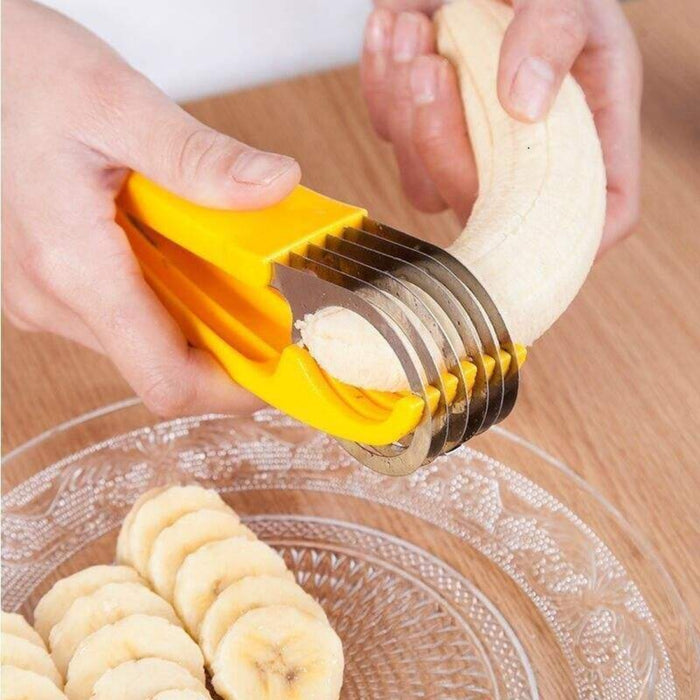 Digital Shoppy Small Ham Sausage Cucumber Cutting Creative Melon Cutter Multi-function Vegetable Fruit Banana Slicer