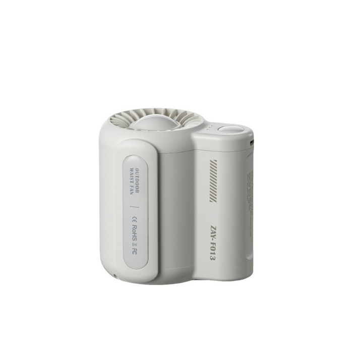 Front view of Digital Shoppy portable cooling fan in compact handheld design